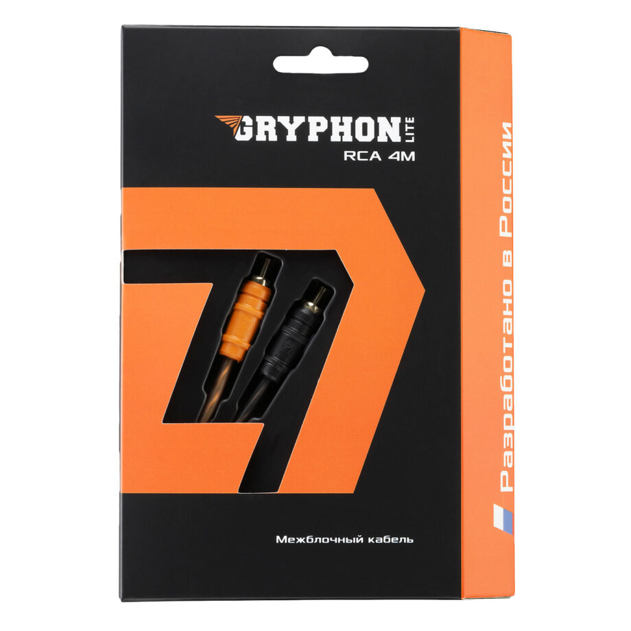 Межблочный кабель DL Audio Gryphon Lite RCA 4M - фото