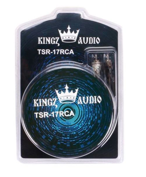 Межблочный кабель Kingz Audio TSR-17RCA 2ch - фото