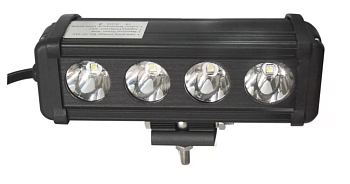 Светодиодная фара LDWL-018B, 9", 9-32V/40W cree spot beam д/с