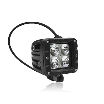 Светодиодная фара AURORA ALO-2-P4T 4 диода, дальний свет, 40W, 3200Lm